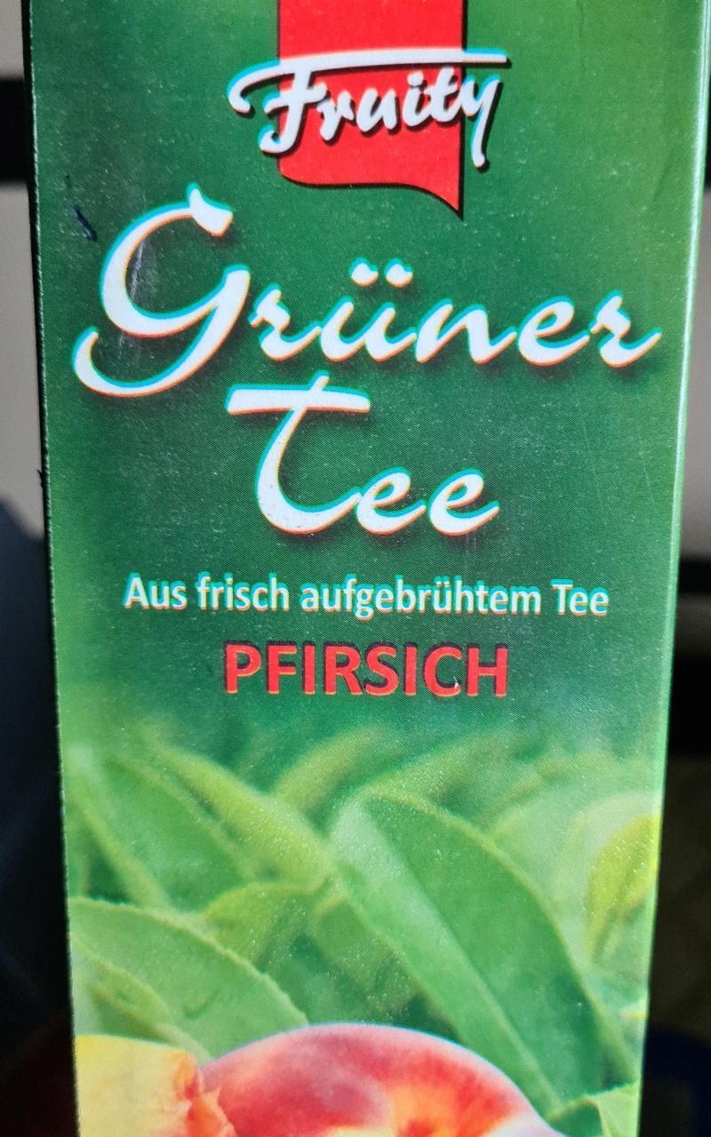 Fotografie - Grüner Tee Pfirsich Fruity