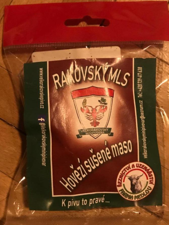 Fotografie - Hovězí sušené maso Rakovský mls