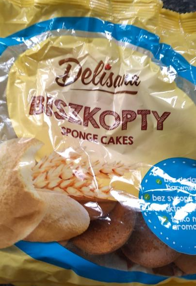Fotografie - Biszkopty sponge cakes Delisana