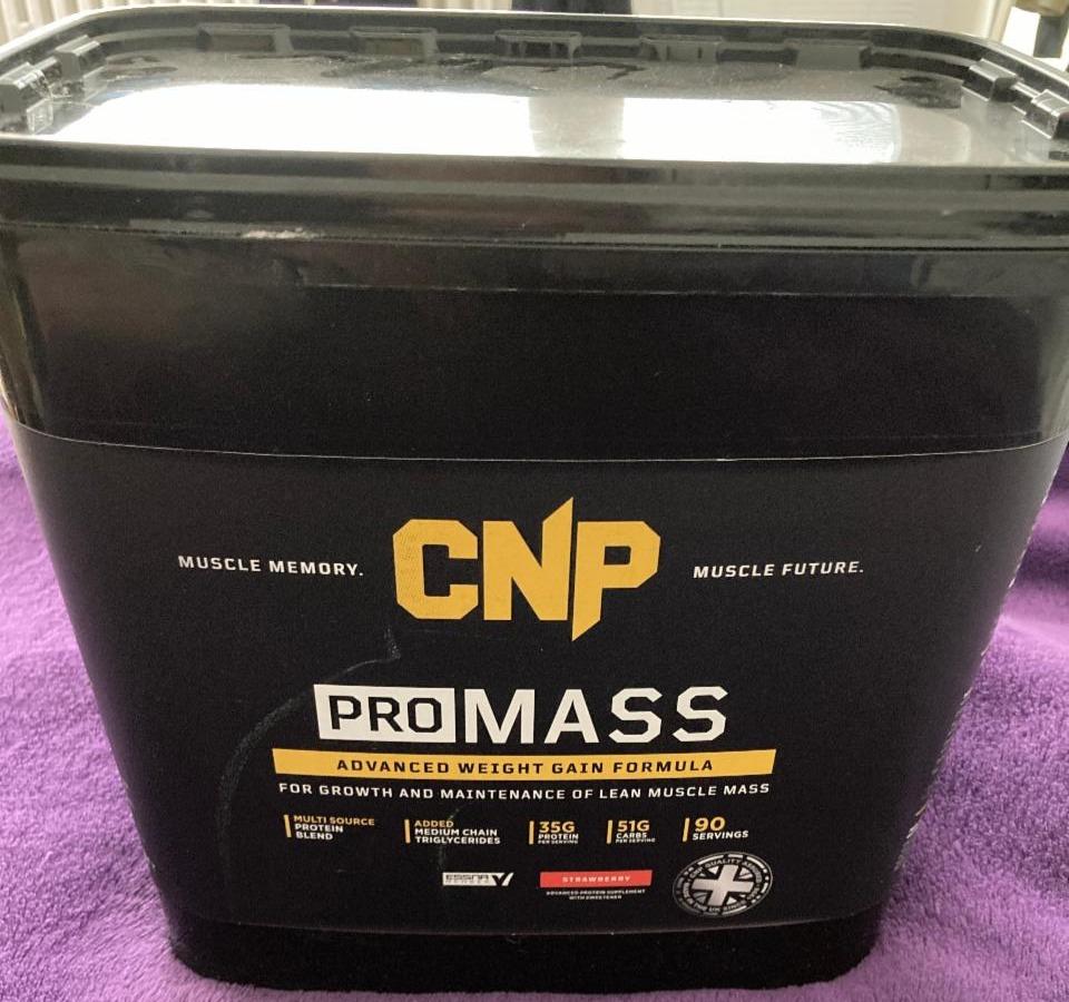 Fotografie - Pro Mass Advanced Weight Gainer Strawberry CNP
