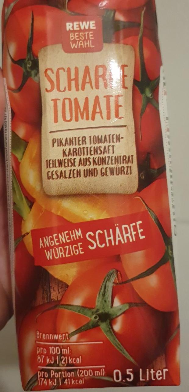 Fotografie - Scharfe Tomate REWE Beste Wahl