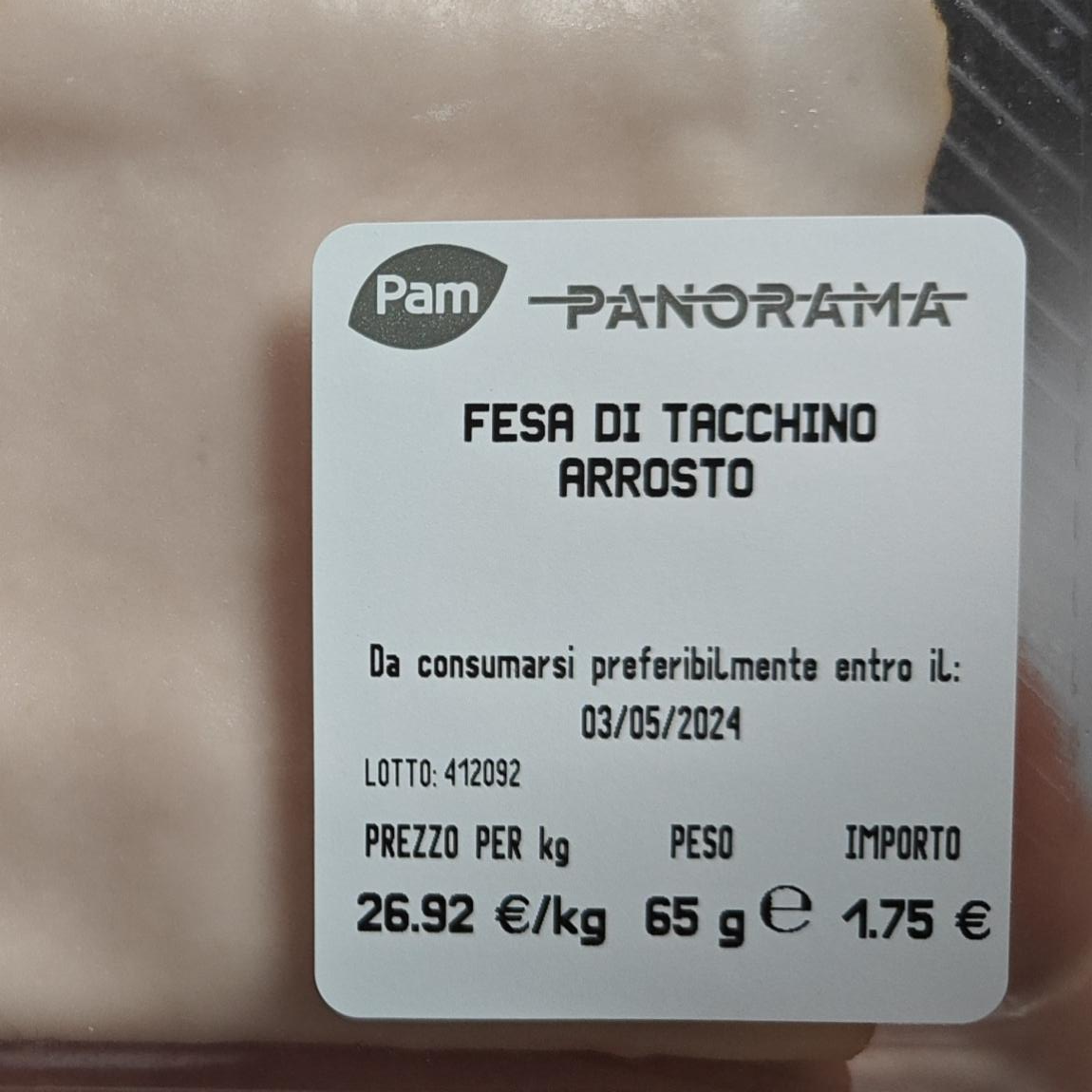 Fotografie - Fesa Di tacchino arrosto Pam Panorama