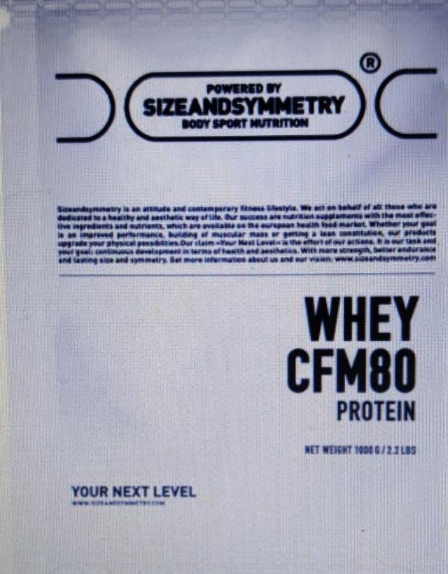 Fotografie - proteinový nápoj čokoláda CFM 80