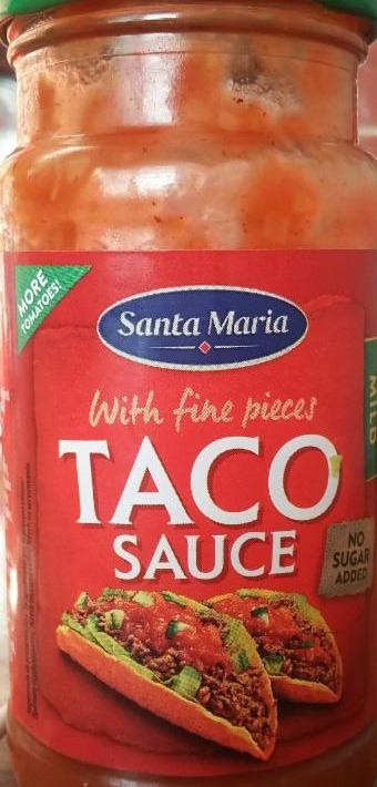 Fotografie - Taco Sauce Mild Santa Maria
