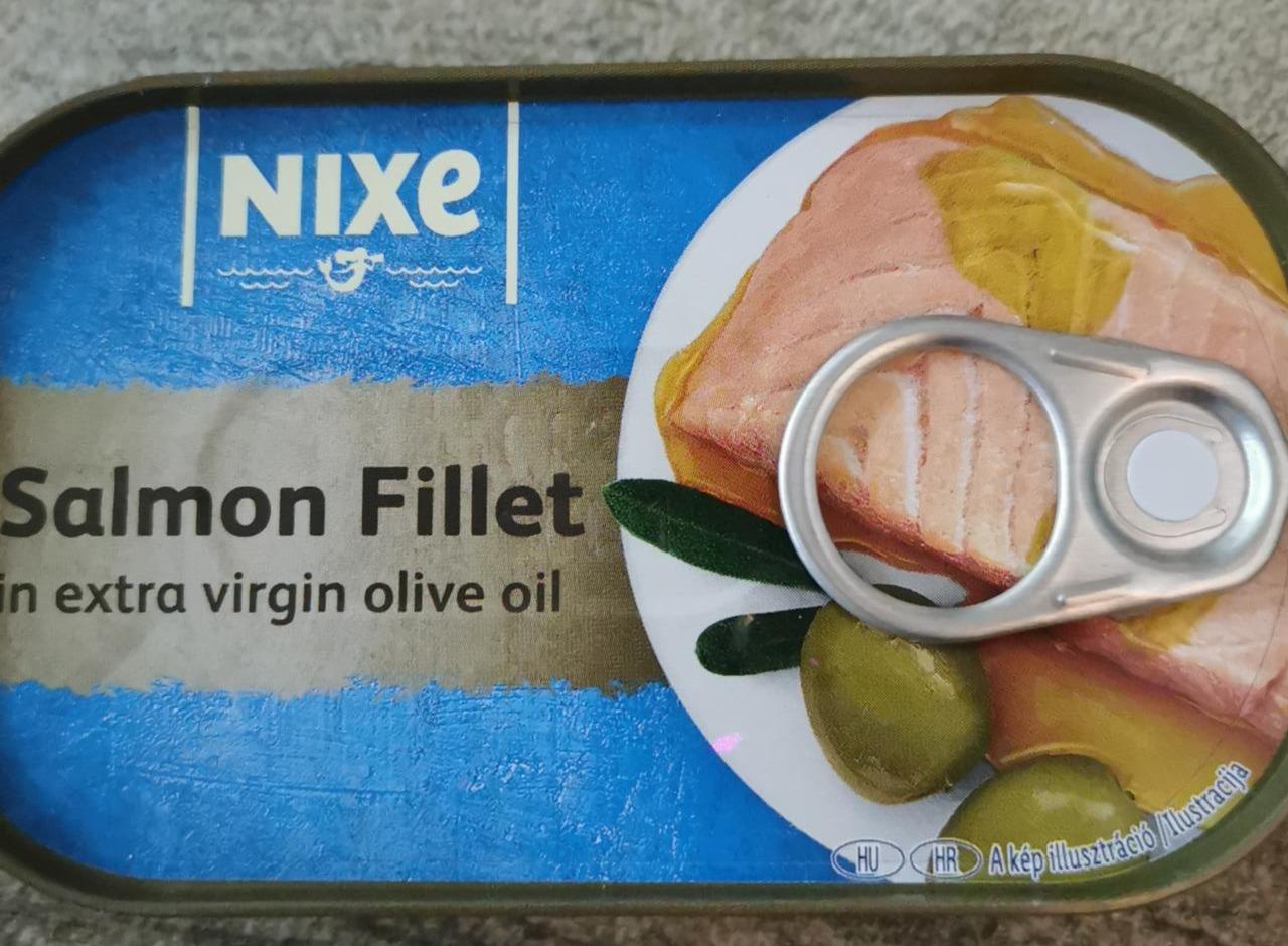 Fotografie - Salmon Fillet in extra virgin olive oil Nixe
