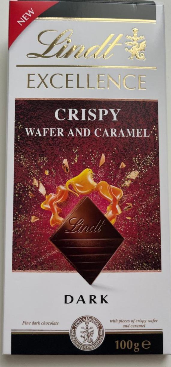 Fotografie - Excellence crispy wafer and caramel dark Lindt
