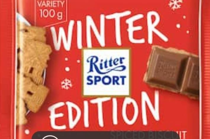 Fotografie - Winter Edition Spiced Biscuit Ritter Sport