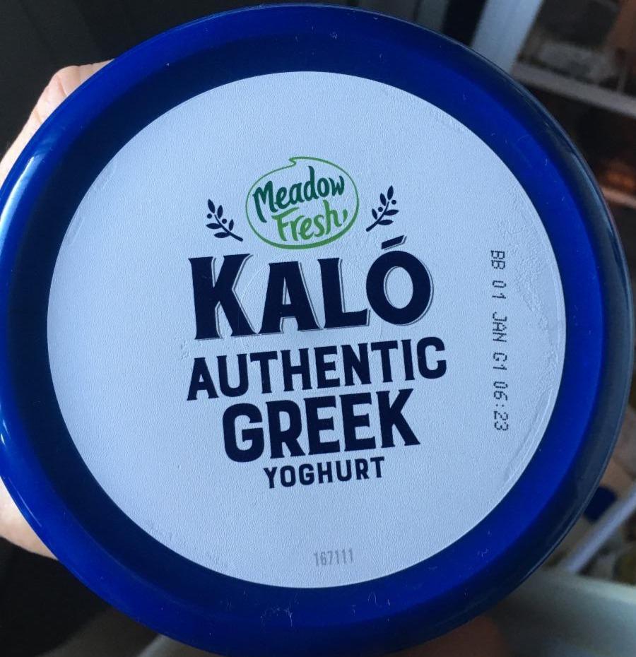Fotografie - Kaló Authentic Greek Yoghurt Natural Meadow Fresh