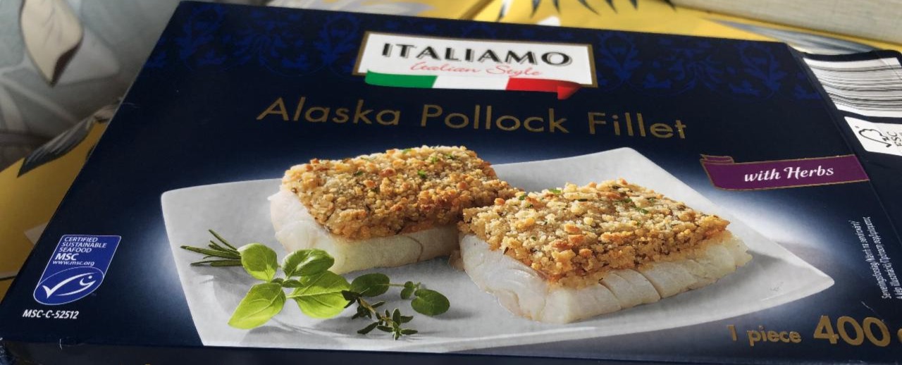Fotografie - Alaska Pollock Fillet with Herbs