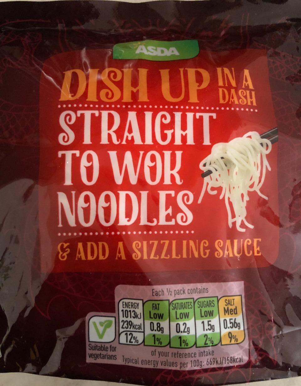 Fotografie - Straight To Wok Noodles ASDA