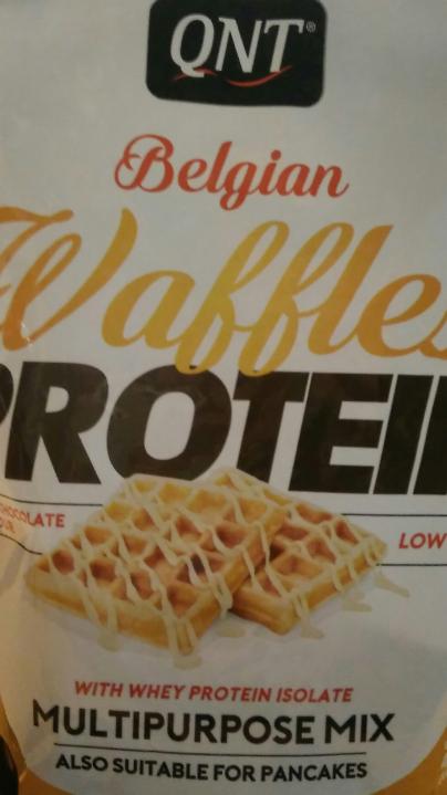 Fotografie - Belgian Waffles Protein White Chocolate Flavour QNT