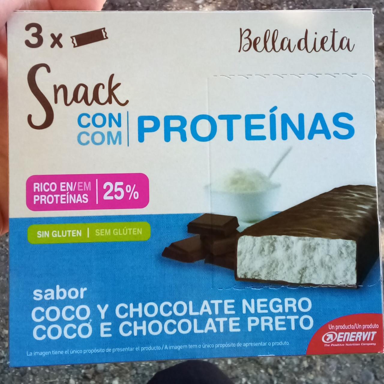 Fotografie - Bella dieta snack con com proteínas , proteinová tyčinka