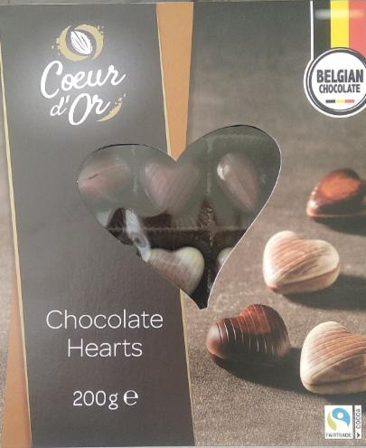Fotografie - Chocholate Hearts Coeur d'or