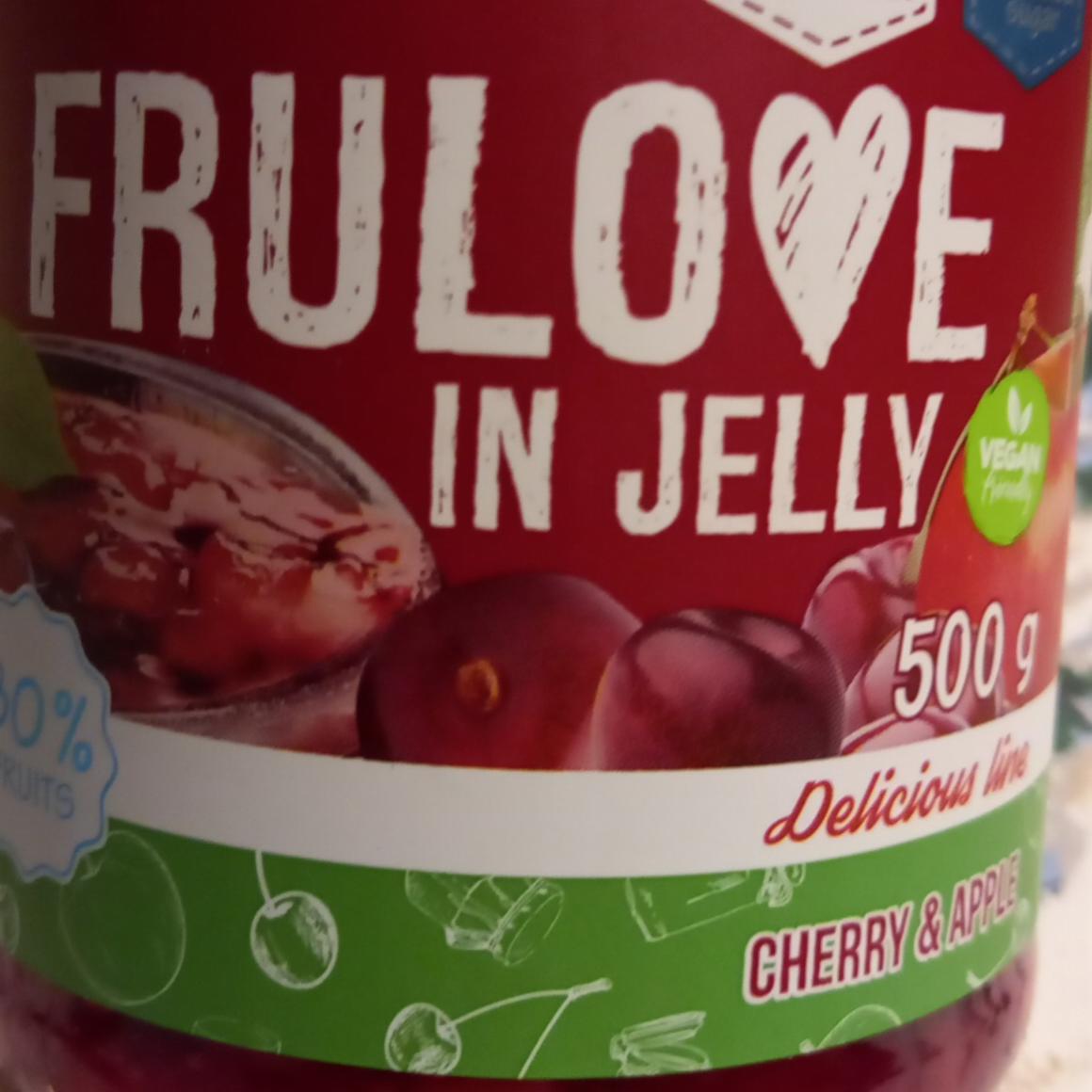 Fotografie - Frulove in jelly cherry & apple Allnutrition