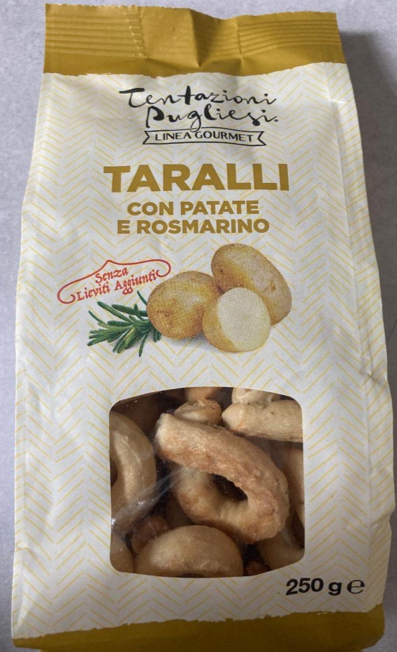 Fotografie - Taralli con patate e rosmarino Tentazioni Puglisi