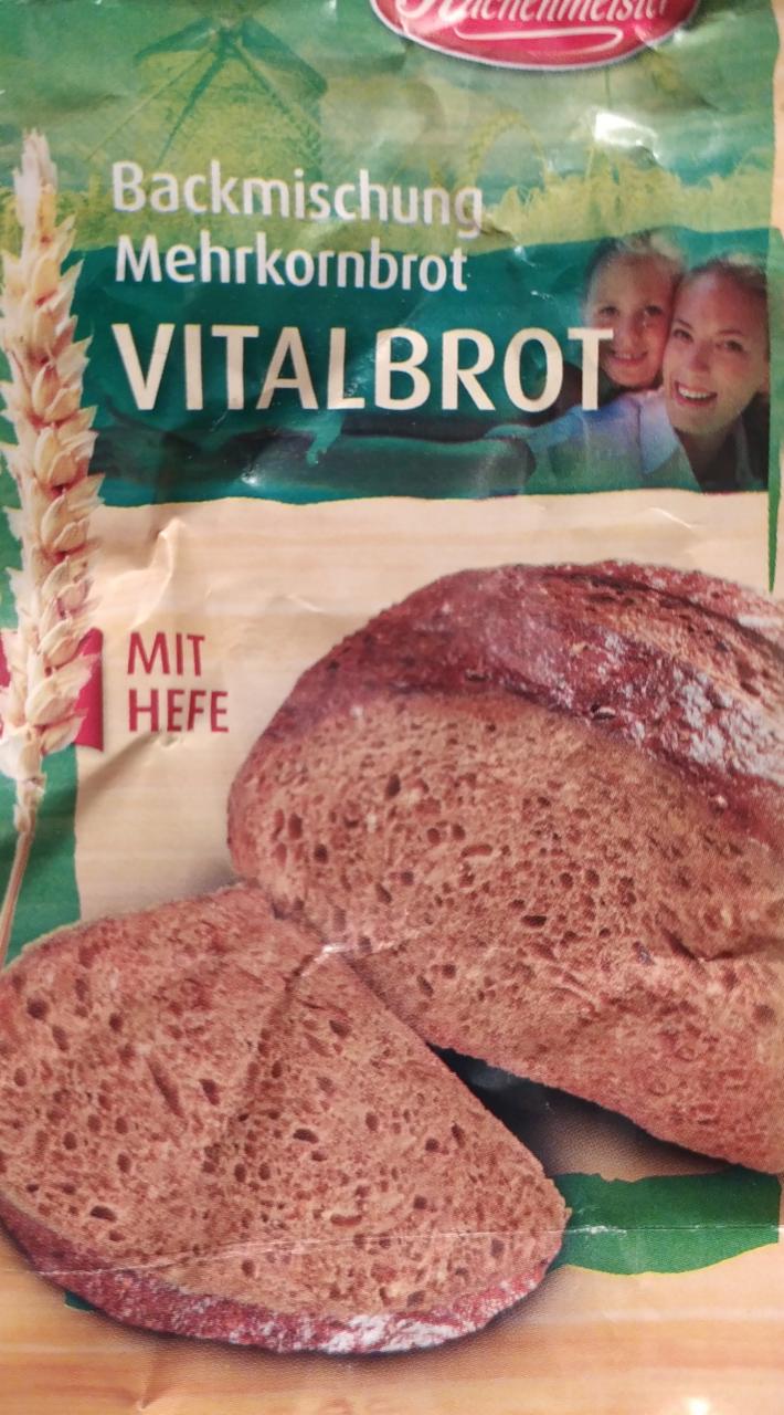Fotografie - Backmischung Mehrkornbrot VitalBrot Küchenmeister