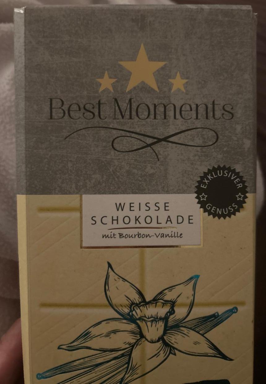 Fotografie - Weisse Schokolade mit Bourbon-Vanille Best Moments