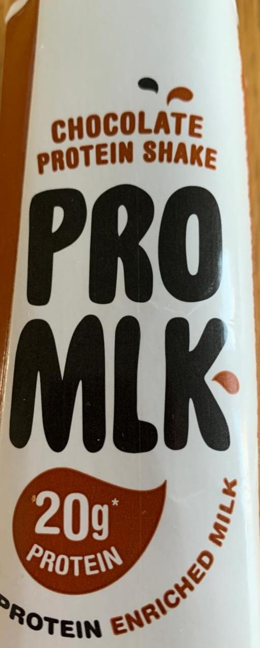Fotografie - chocolate protein shake Pro Mlk