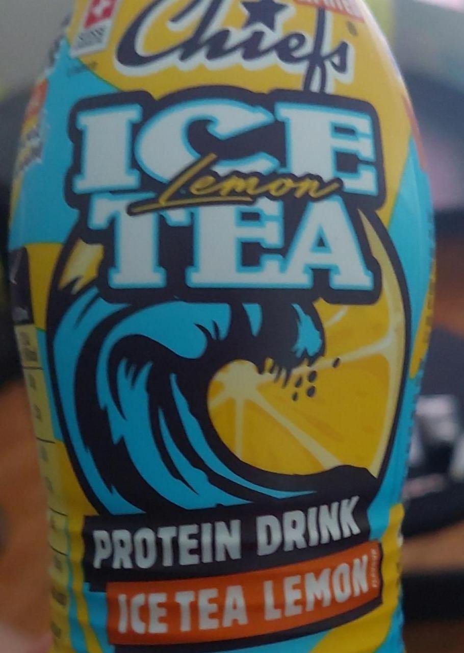 Fotografie - Ice Tea Lemon Protein Drink Chiefs