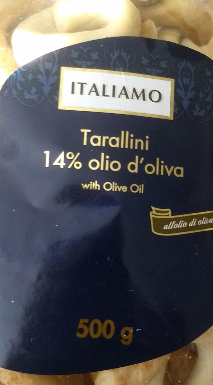 Fotografie - Tarallini 14% olio d'oliva Italiamo