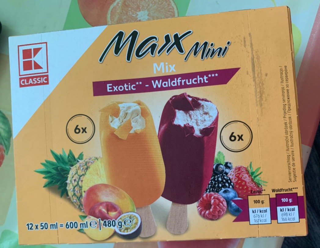 Fotografie - Max Mini Mix Waldfrucht K-Classic