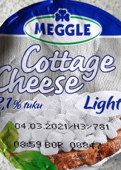 Fotografie - Cottage cheese Light 2,1% tuku Meggle
