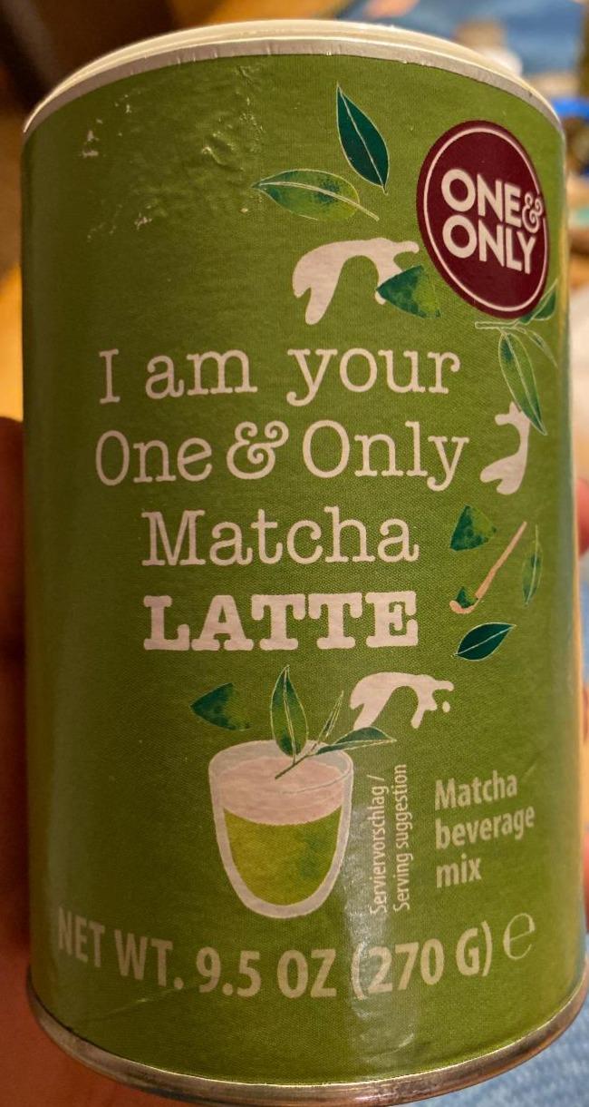 Fotografie - Matcha Latte One&Only
