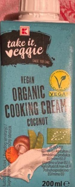 Fotografie - Vegan organic cooking cream coconut Take it veggie