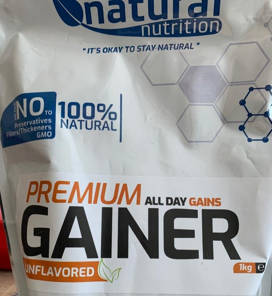 Fotografie - Premium GAINER Natural Nutrition 