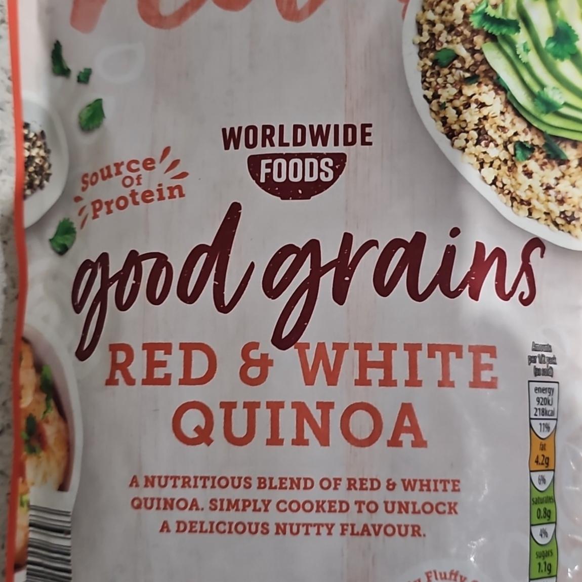 Fotografie - Good grains Red & White quinoa Worldwide Foods