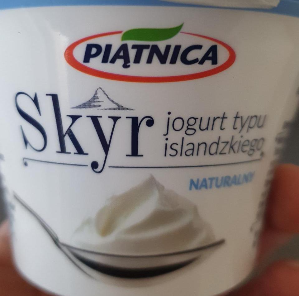 Fotografie - Skyr jogurt typu islandzkiego naturalny Piątnica
