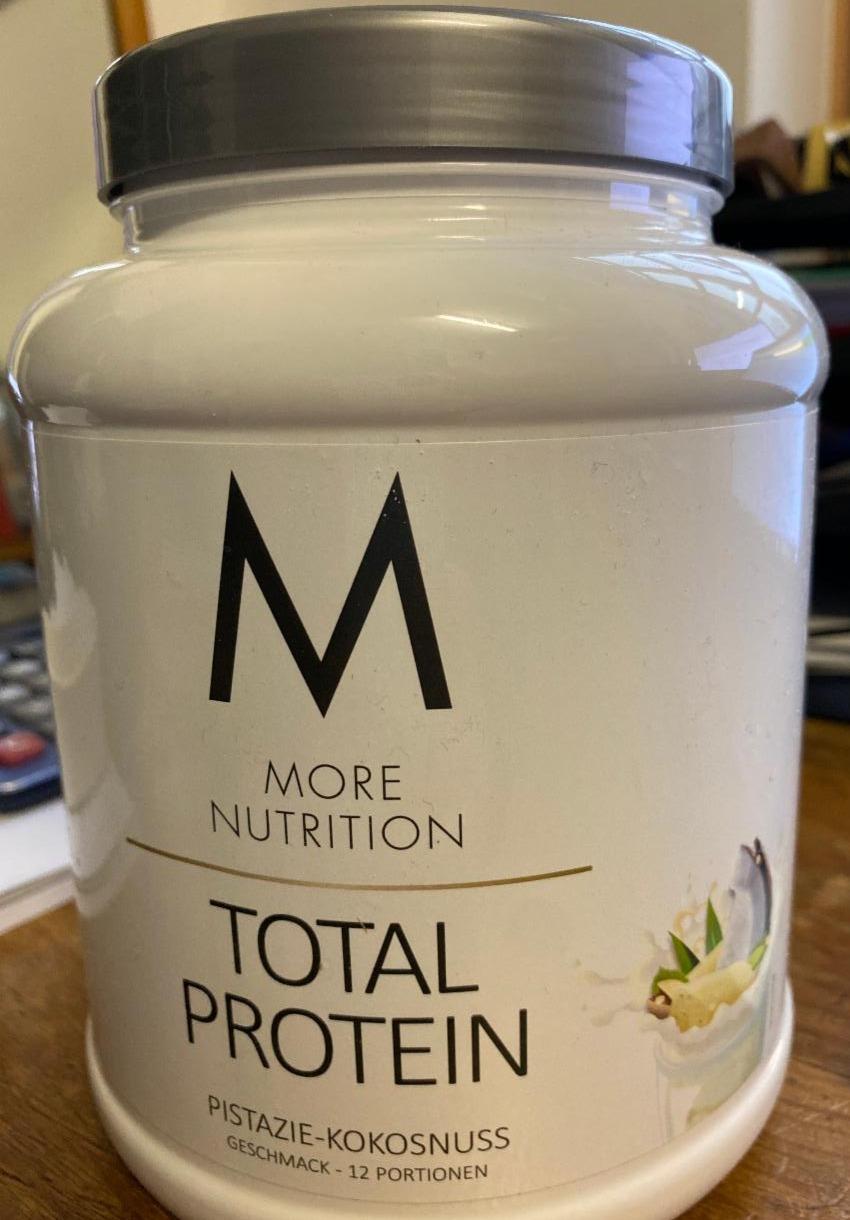 Fotografie - Total Protein Pistazie-Kokosnuss More Nutrition