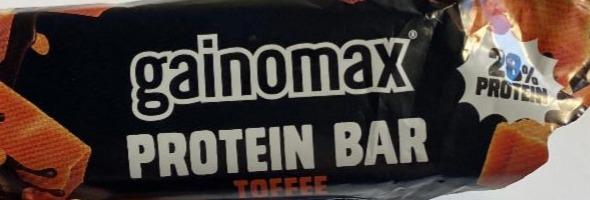 Fotografie - gainomax protein bar dark chocolate