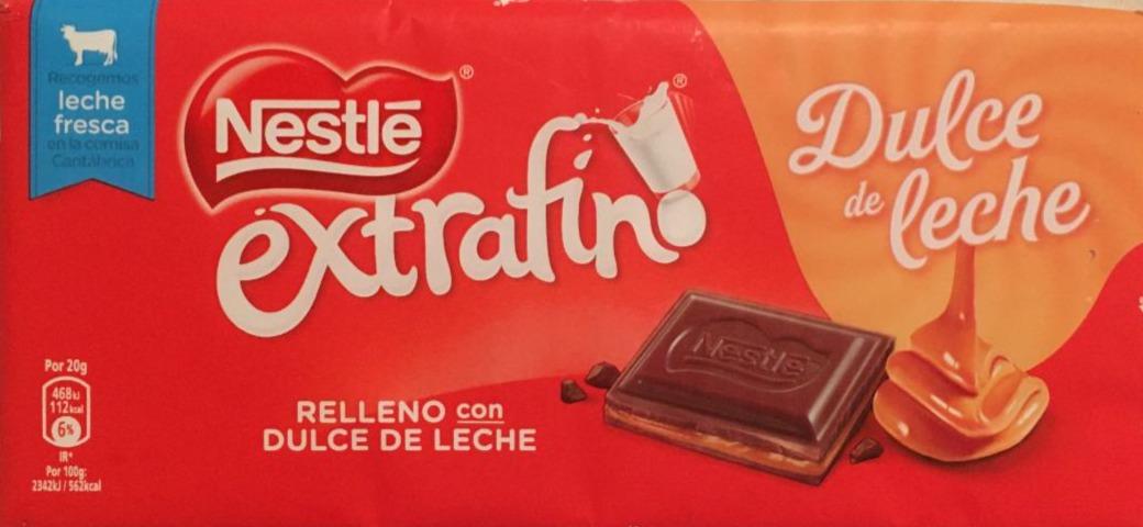 Fotografie - Nestlé extrafin relleno con dulce de leche