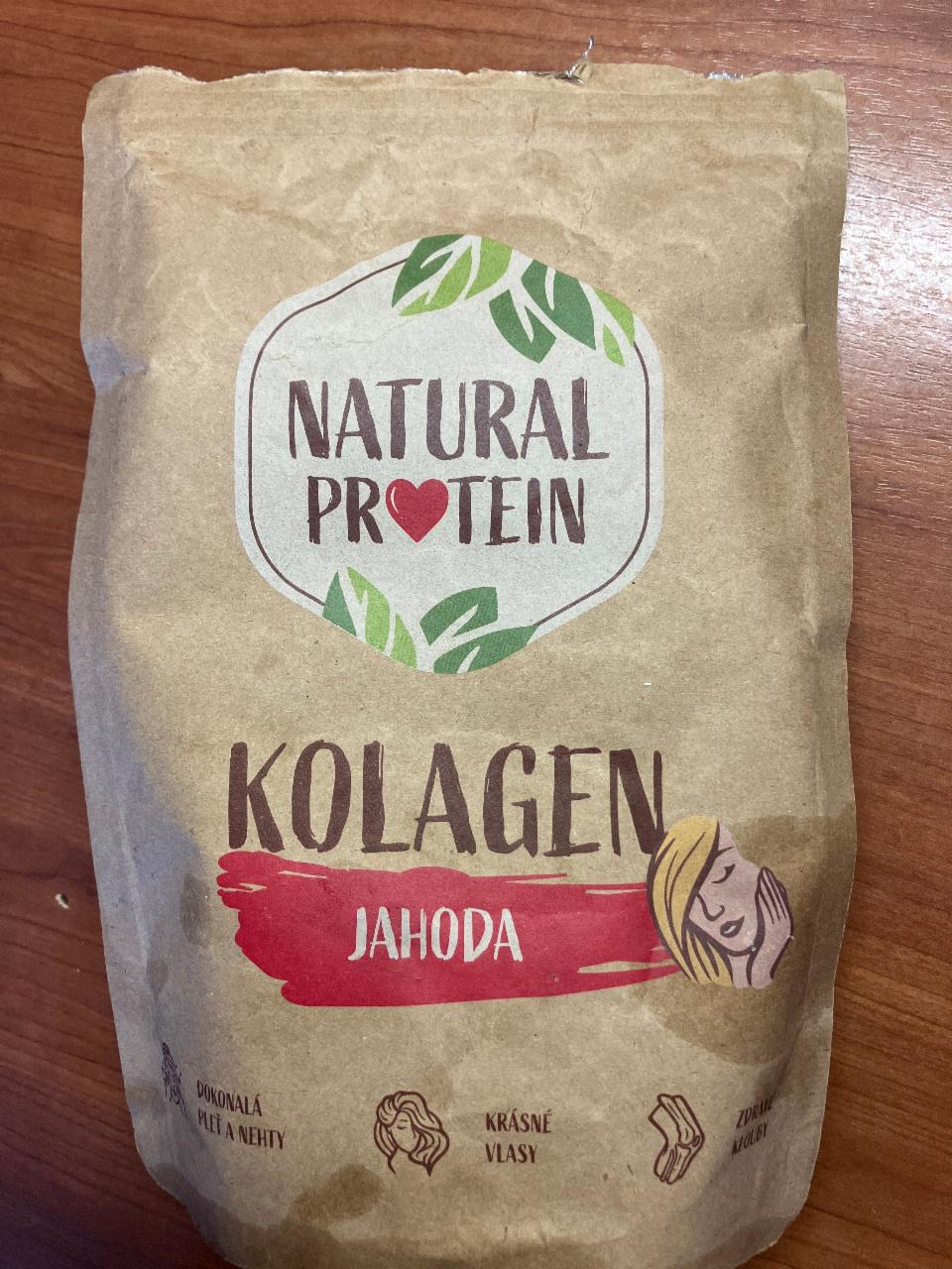 Fotografie - Kolagen jahoda Natural protein
