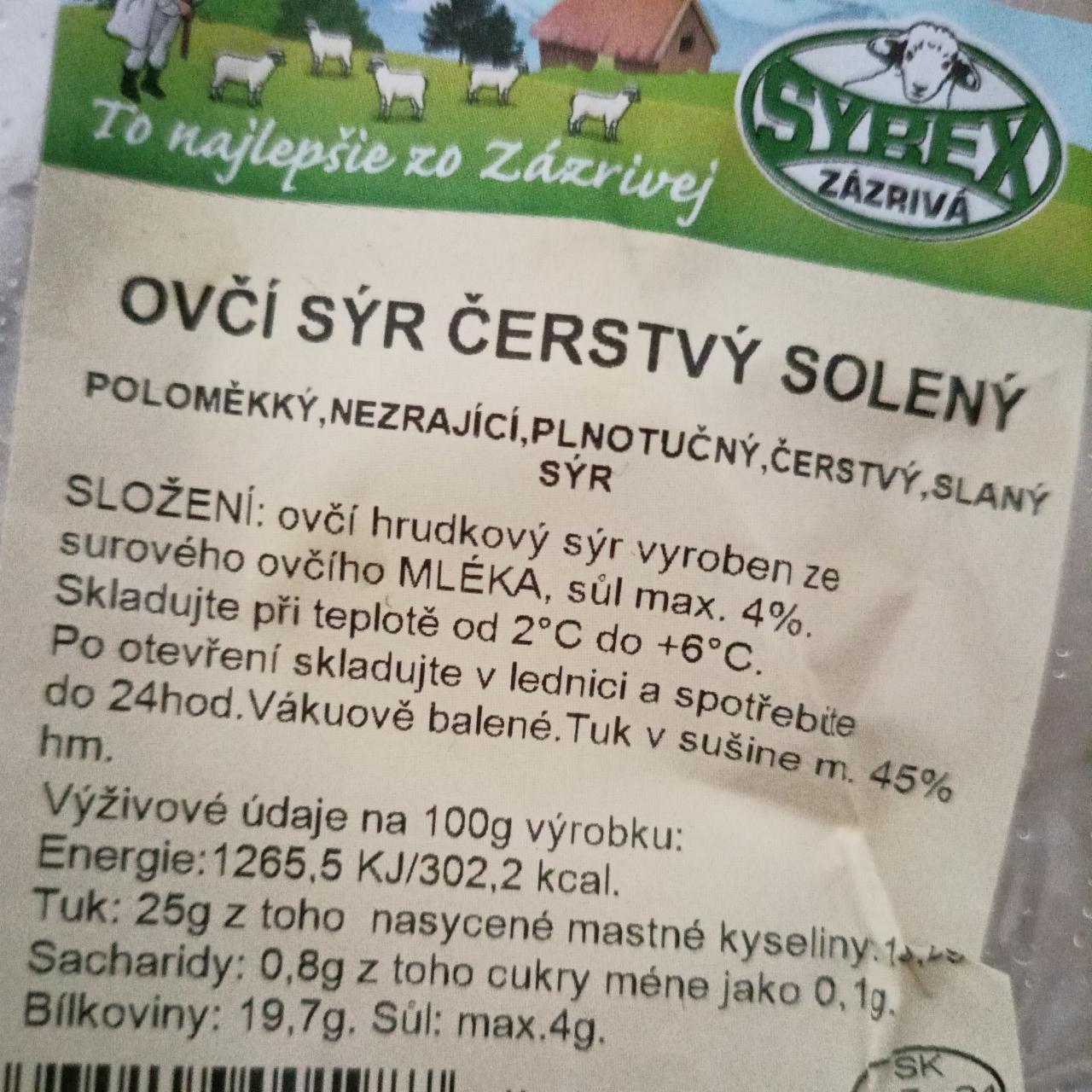 Fotografie - Ostrý sýr čerstvý solený Syrex Zázrivá