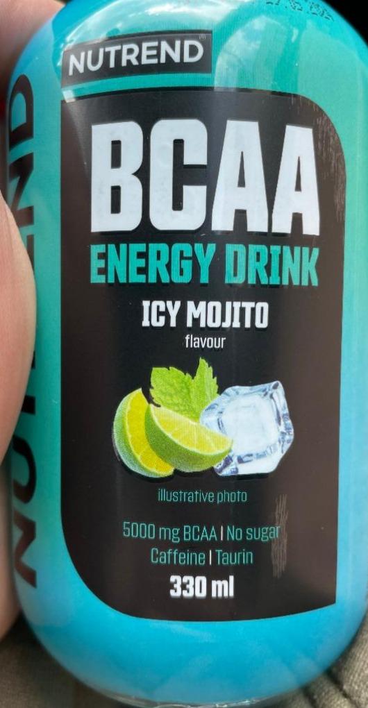 Fotografie - BCAA Energy drink Icy mojito Nutrend