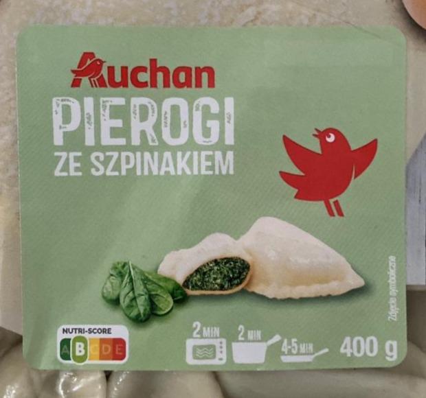 Fotografie - Pierogi ze szpinakiem Auchan