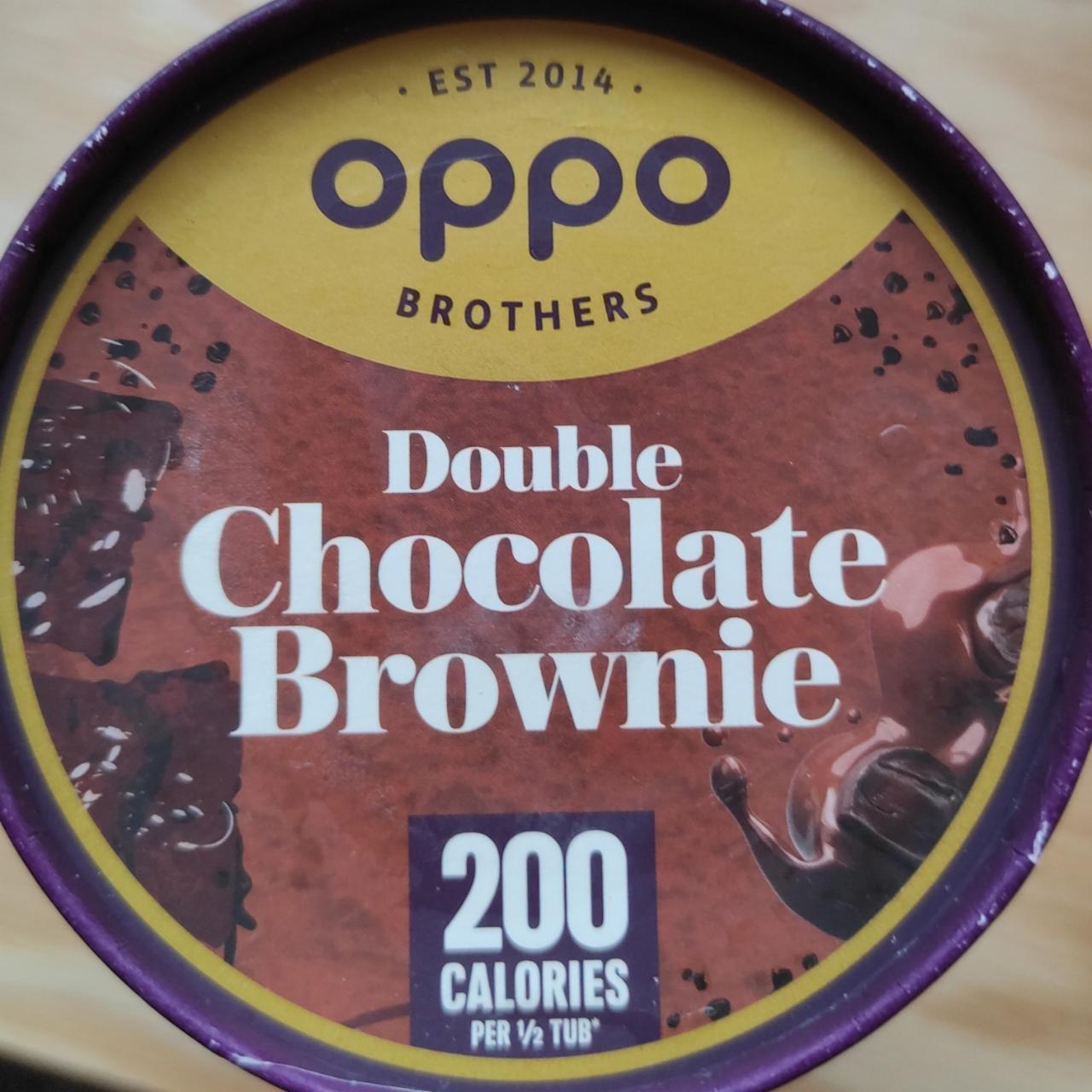 Fotografie - Double Chocolate Brownie Ice Cream Oppo Brothers