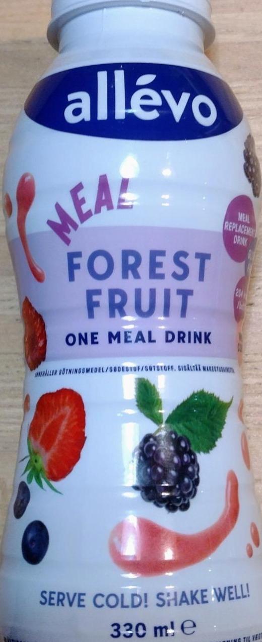 Fotografie - Meal Forest fruit One meal drink allévo