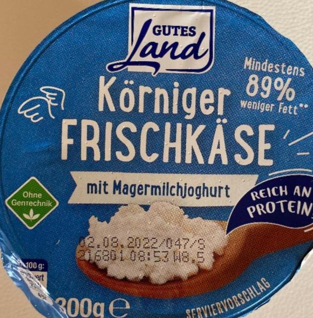 Fotografie - Körniger Frischkäse mit Magermilchjoghurt