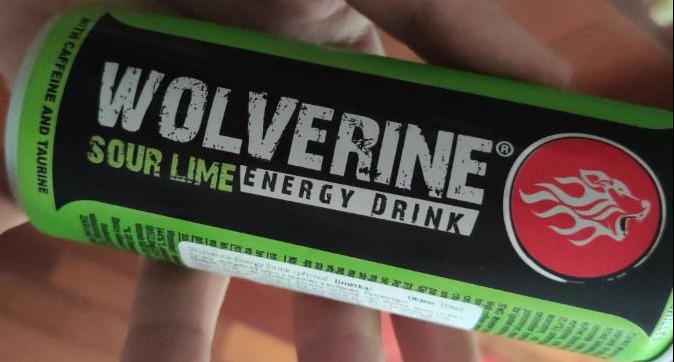 Fotografie - Sour Lime Energy Drink Wolverine
