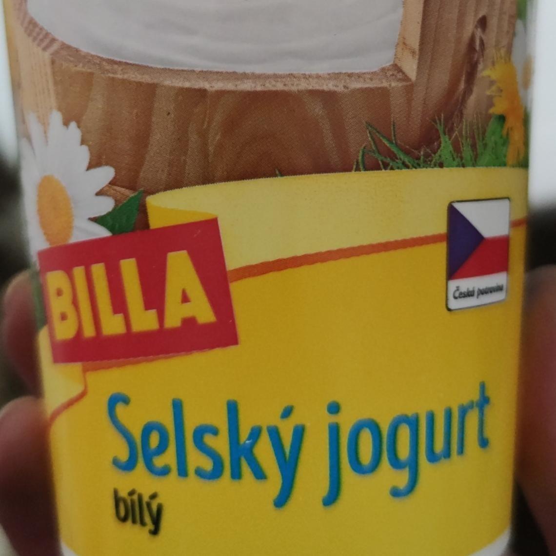 Fotografie - Selský jogurt bílý Billa