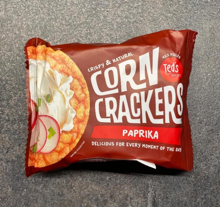 Fotografie - Corn Crackers Paprika Ted's