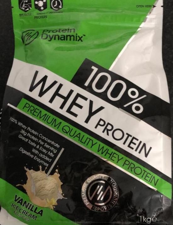 Fotografie - Protein Dynamix 100% Whey Protein Vanilla