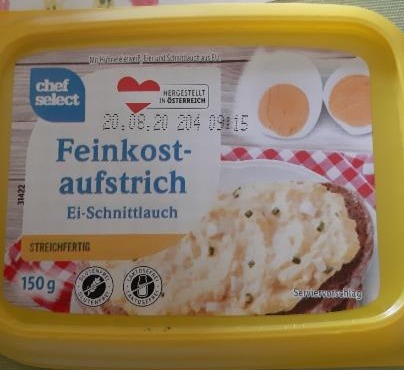 Fotografie - Feinkostauftrisch Ei-Schnittlauch Chef Select