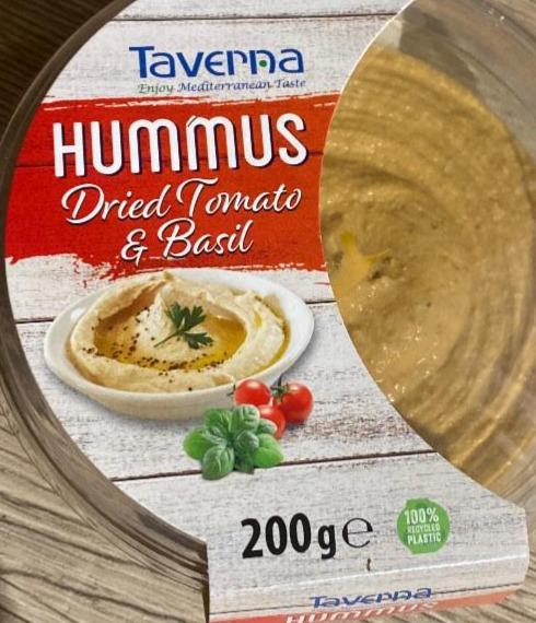 Fotografie - Hummus Dried tomato & basil Taverna