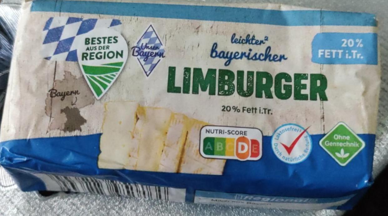 Fotografie - Bayerischer Limburger 20% Fett i. Tr. Unser Bayern