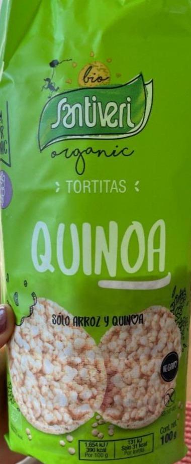 Fotografie - Quinoa tortitas Santiveri