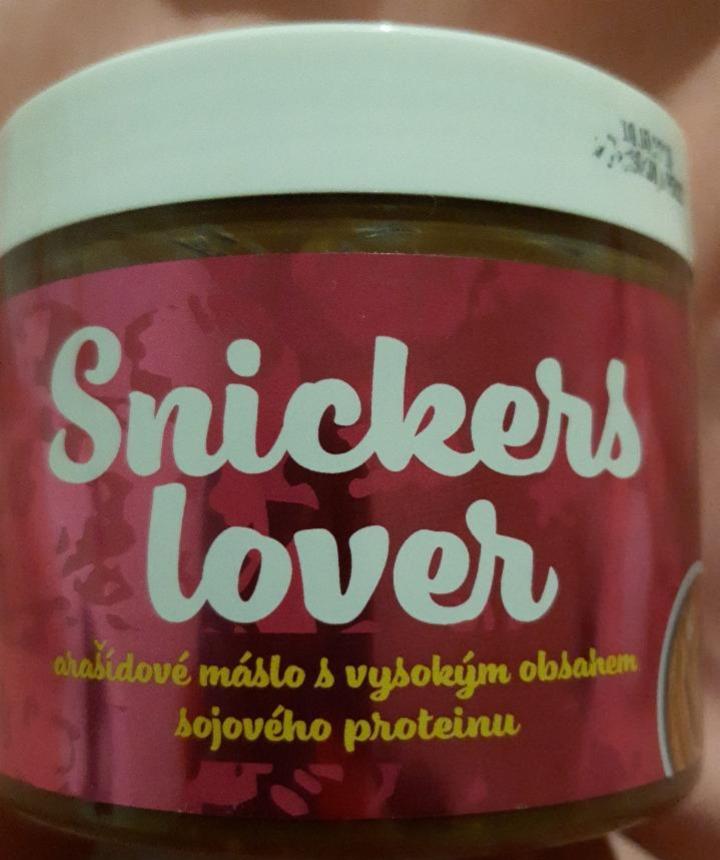 Fotografie - Snickers lover arašídové máslo s vysokým obsahem sojového proteinu Ladylab